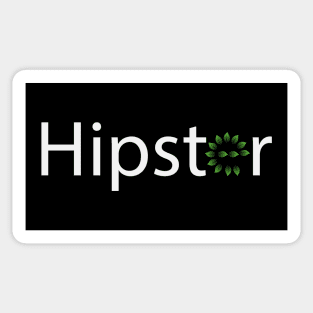 Hipster artistic text design Sticker